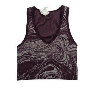 Women's - Athleta Aurora Seamless Shine Crop Tank, Size XXS